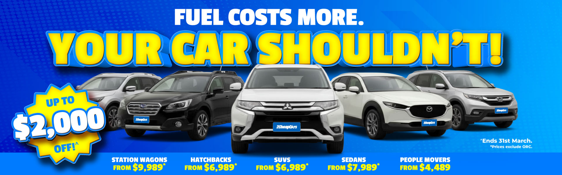 March 20 - Fuel Costs More
